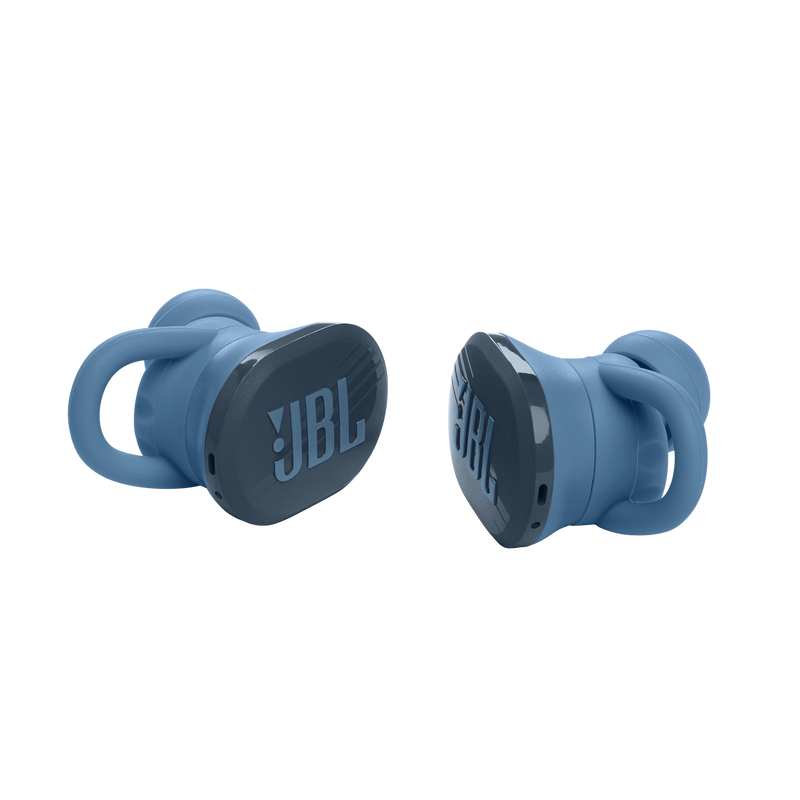 JBL Endurance Race TWS - Blue - Waterproof true wireless active sport earbuds - Detailshot 1 image number null